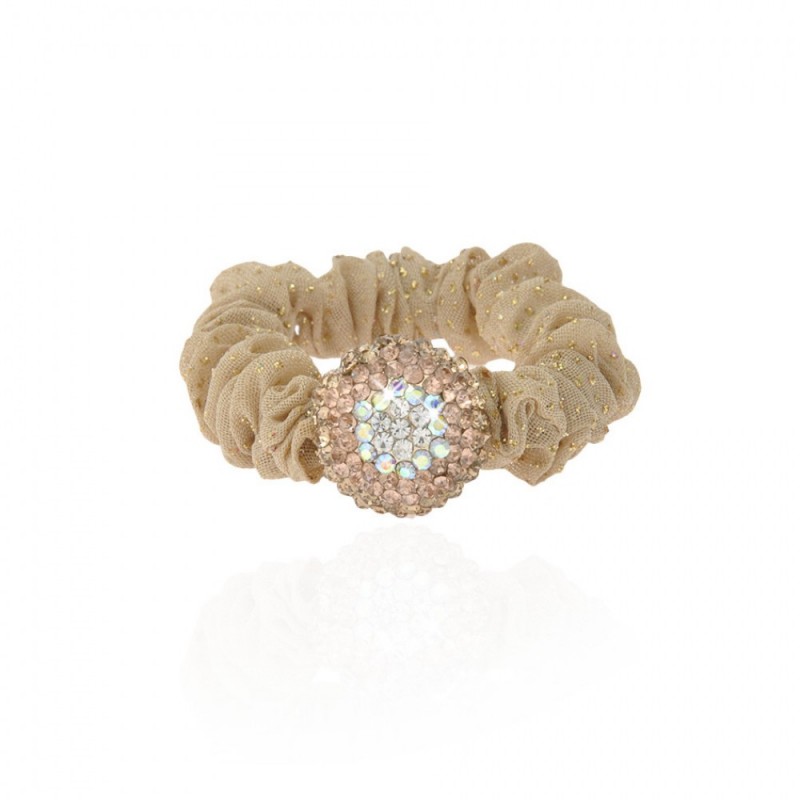 Резинка для волос с украшением (5515) вариант 04