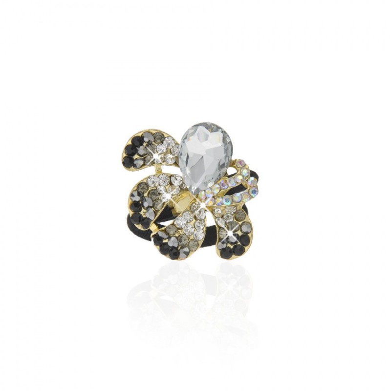 Резинка для волос с украшением (5517) вариант 03