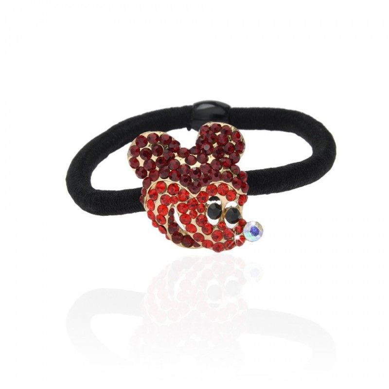 Резинка для волос с украшением (6026) вариант 04