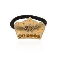 Резинка для волос с украшением (8143) вариант 03