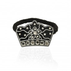 Резинка для волос с украшением (8143) вариант 06