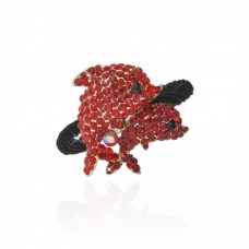 Резинка для волос с украшением (8477) вариант 01