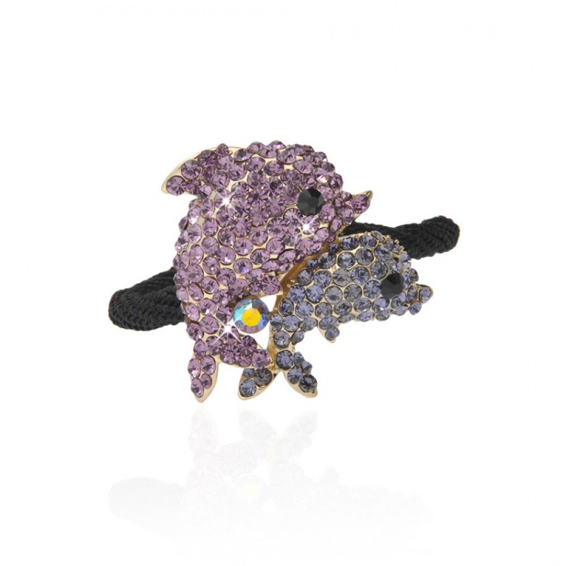 Резинка для волос с украшением (8477) вариант 02