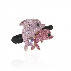 Резинка для волос с украшением (8477) вариант 03