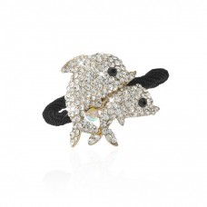 Резинка для волос с украшением (8477) вариант 06