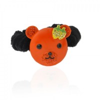 Велюровая резинка для волос с украшением (8484) вариант 04