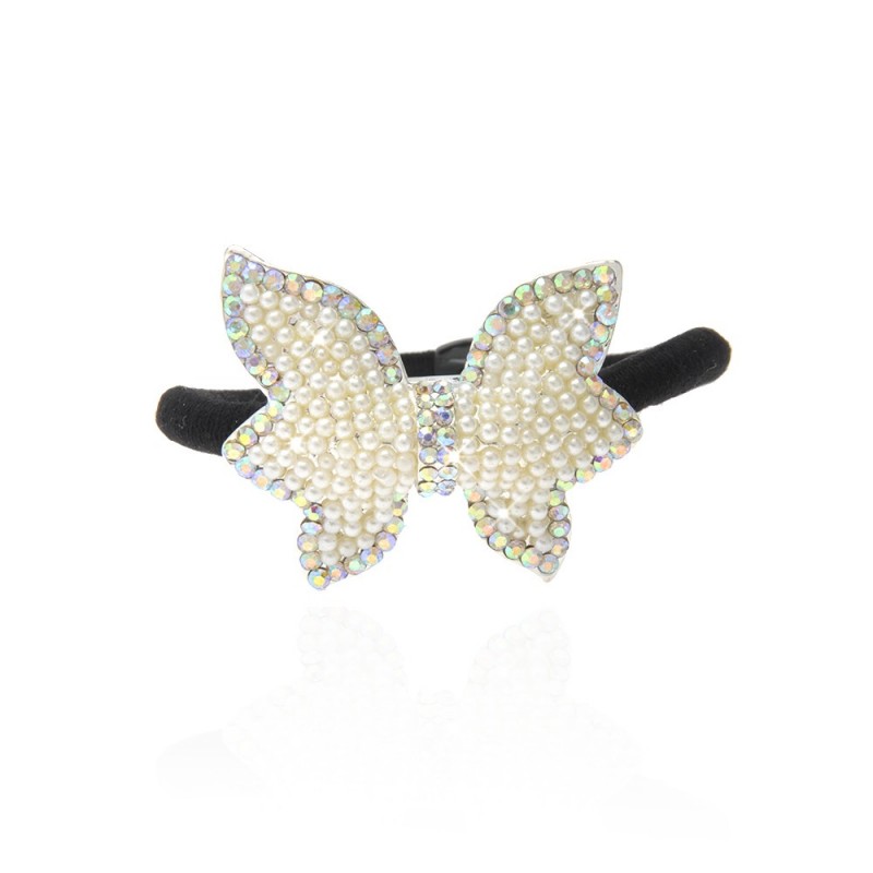 Резинка для волос с украшением (9279) вариант 02