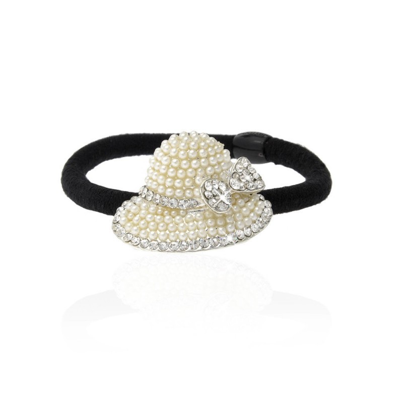 Резинка для волос с украшением (9283) вариант 01