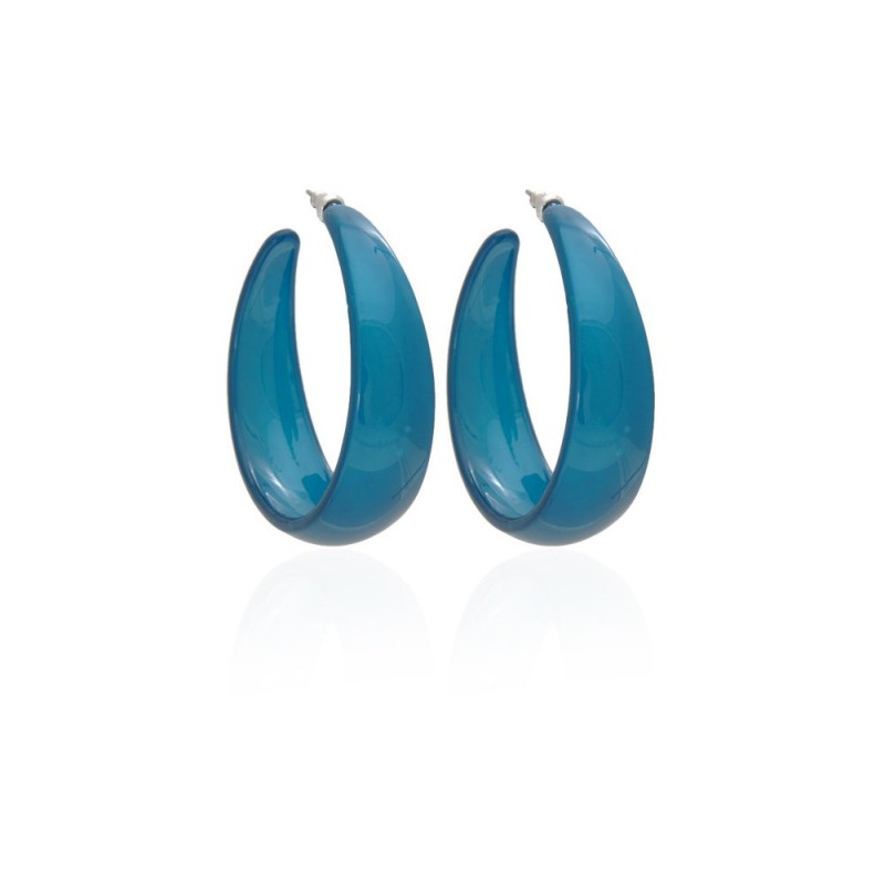 Серьги кольцо ø5см (2785) вариант 05