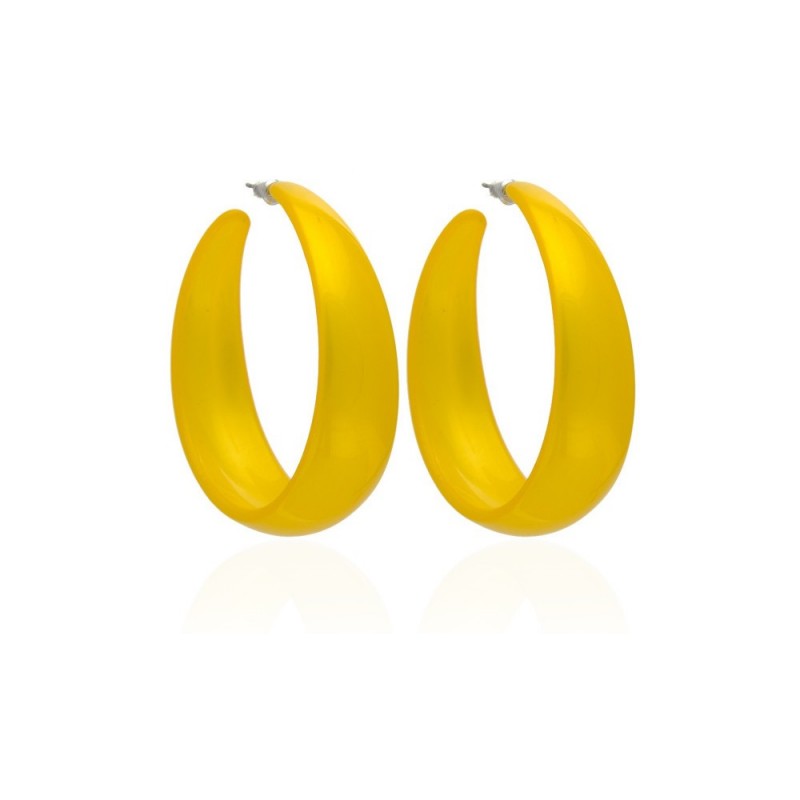 Серьги кольцо ø6см (2787) вариант 10