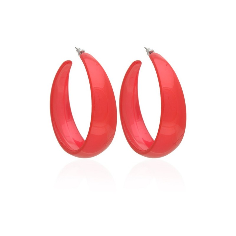 Серьги кольцо ø6см (2787) вариант 11