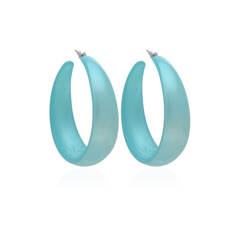 Серьги кольцо ø6см (2787) вариант 05