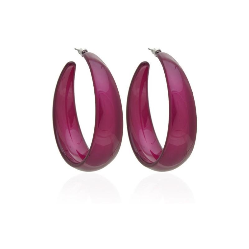 Серьги кольцо ø6см (2787) вариант 06