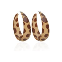 Серьги кольцо ø6см (2788) вариант 01