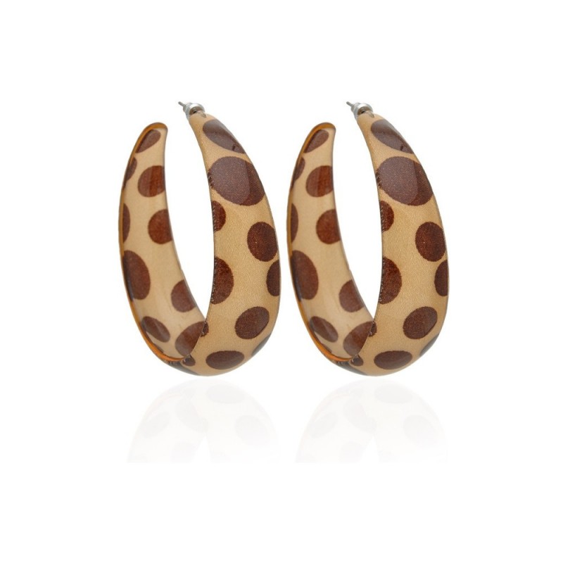 Серьги кольцо ø6см (2788) вариант 01