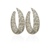 Серьги кольцо ø6см (2788) вариант 02