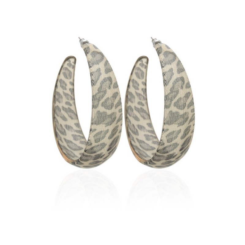 Серьги кольцо ø6см (2788) вариант 02