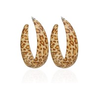 Серьги кольцо ø6см (2788) вариант 04