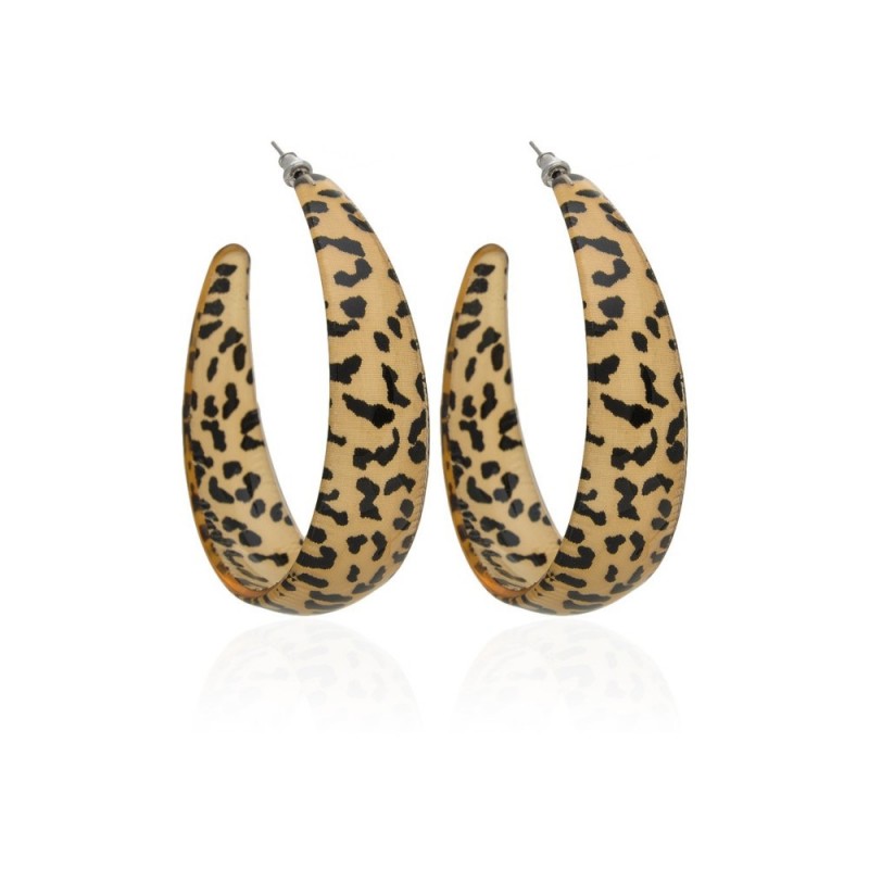 Серьги кольцо ø6см (2788) вариант 06