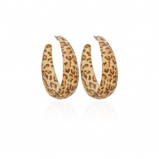 Серьги кольцо ø5см (2789) вариант 04