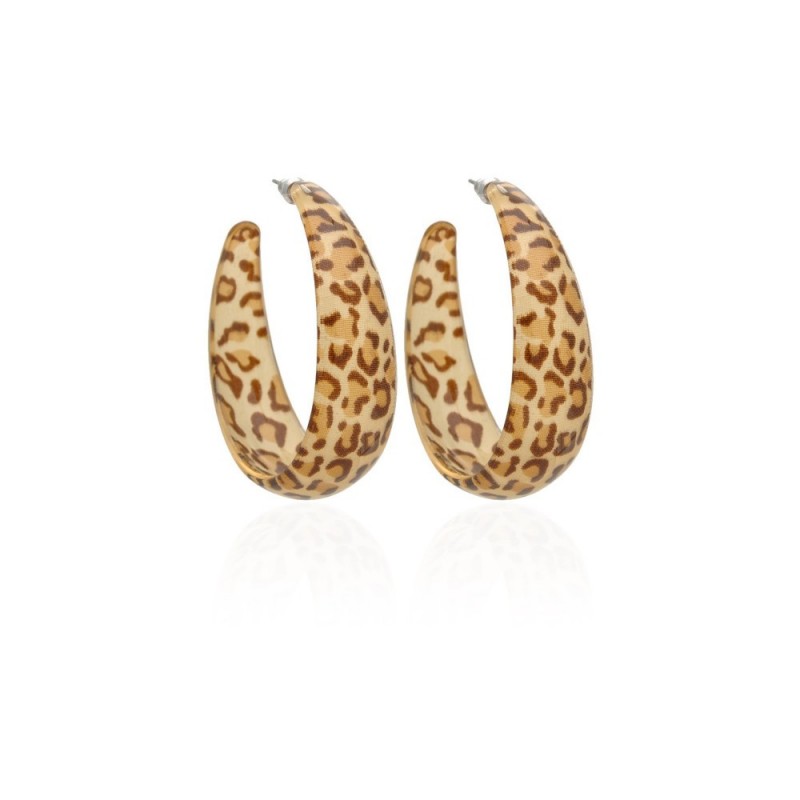 Серьги кольцо ø5см (2789) вариант 04