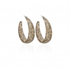 Серьги кольцо ø5см (2789) вариант 06