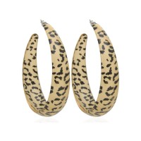 Серьги кольцо ø7см (2790) вариант 02