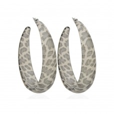 Серьги кольцо ø7см (2790) вариант 03