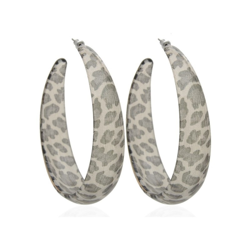 Серьги кольцо ø7см (2790) вариант 03