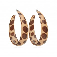 Серьги кольцо ø7см (2790) вариант 05