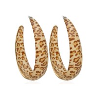 Серьги кольцо ø7см (2790) вариант 06