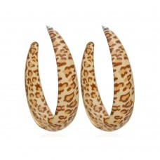 Серьги кольцо ø7см (2790) вариант 06