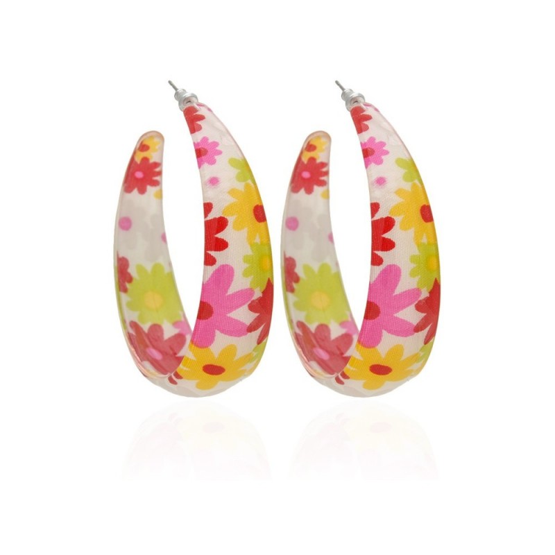 Серьги кольцо ø6см (2793) вариант 01