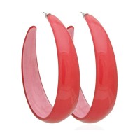 Серьги кольцо ø7см с блестками (2794) вариант 10