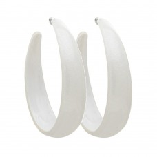 Серьги кольцо ø7см с блестками (2794) вариант 02