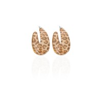 Серьги кольцо ø4см (2796) вариант 04