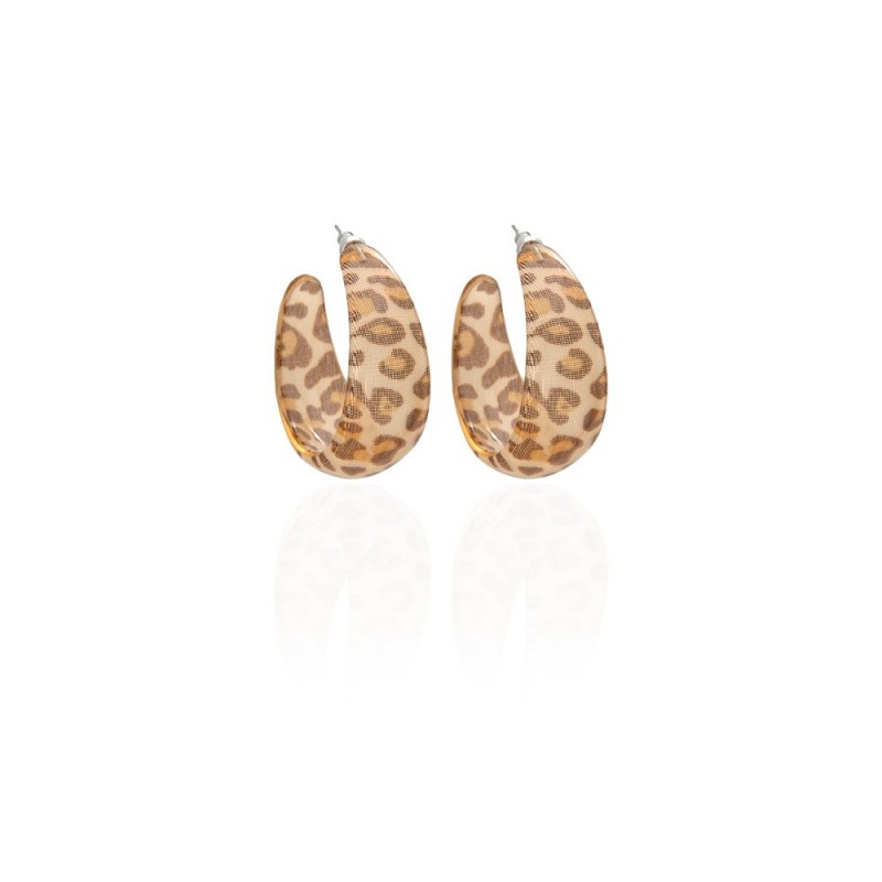 Серьги кольцо ø4см (2796) вариант 04