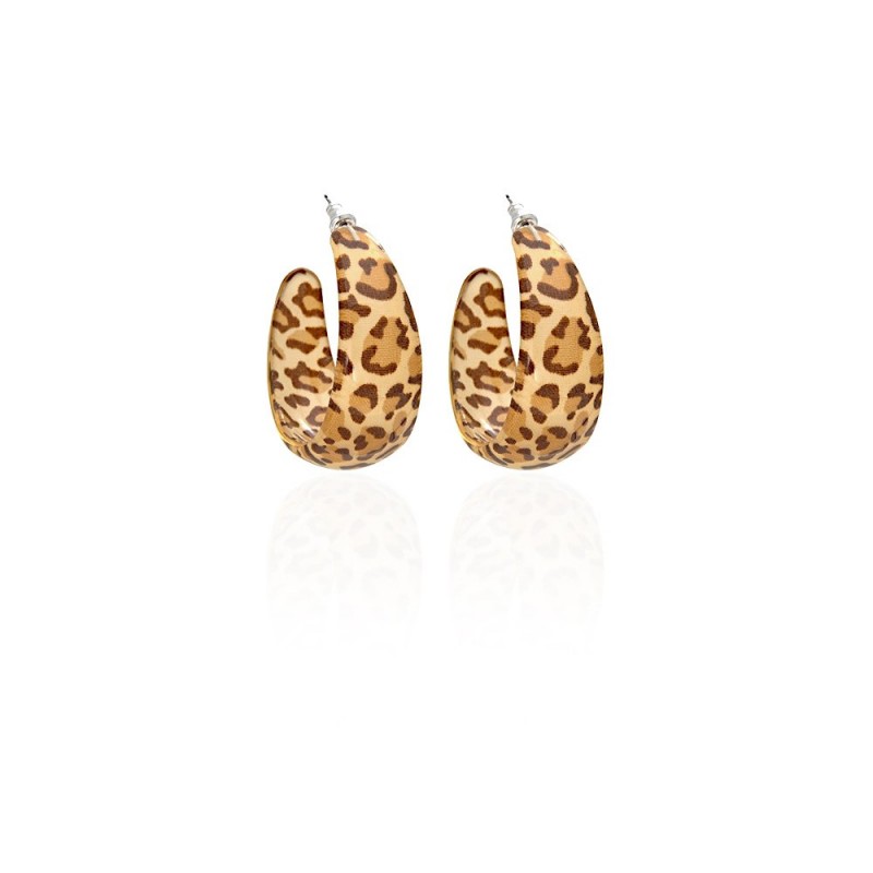 Серьги кольцо ø4см (2796) вариант 05