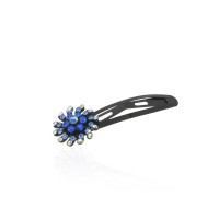 Заколка-хлопушка для волос со стразами (2435) вариант 14