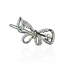 Заколка-защёлка со стразами 5.7см (3493) вариант 02