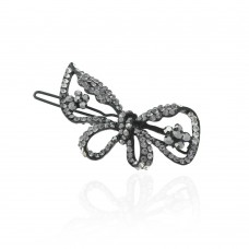 Заколка-защёлка со стразами 5.7см (3493) вариант 05