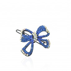 Заколка-защёлка со стразами 4.3см (3948) вариант 05