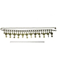 Пояс металлический с монетами (3512)