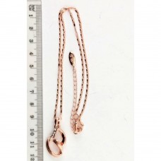 Подвеска на шею с кулоном золотистая (6582)