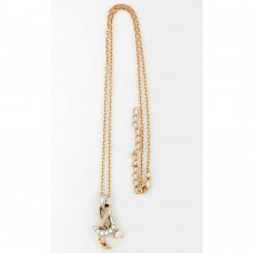Подвеска на шею с кулоном золотистая (8642)