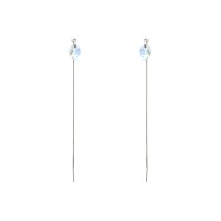 Серьги с камнями сваровски 14451