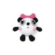 Вязаная игрушка амигуруми Пандочка Малышарики 13см белая (27857)
