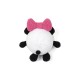 Вязаная игрушка амигуруми Пандочка Малышарики 13см белая (27857)