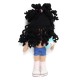 Вязаная игрушка амигуруми Девочка в шортах и топике 29см (27916)
