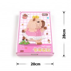 Конструктор наноблоки Капибара (30920) вариант 05